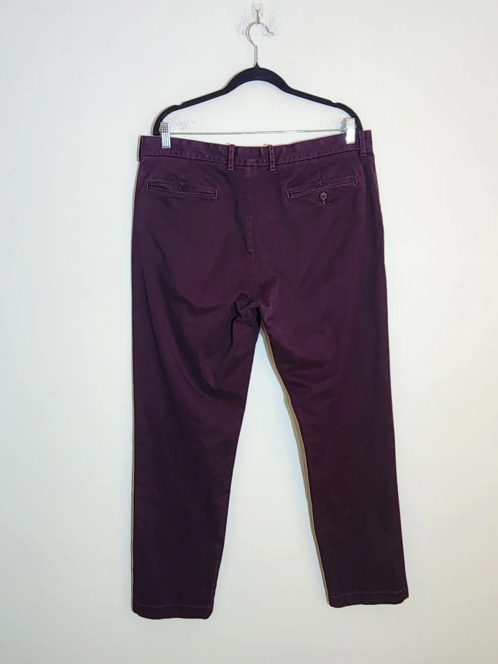 J. Crew Mens Plum Stretch Chino Pants Size 36x32